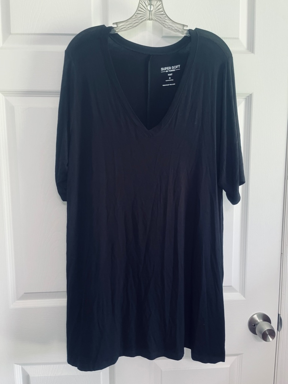 Torrid Super Soft Long Length Short sleeve shirt